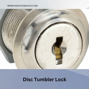 silver color disc tumbler lock