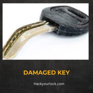 damaged key by hackyourlock.com 