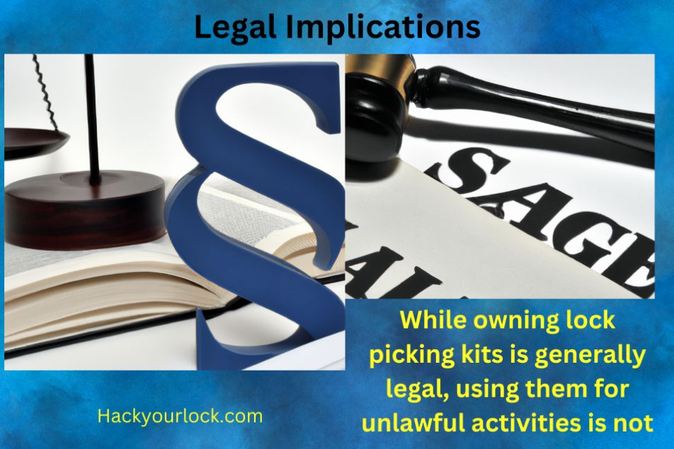 Legal Implecations of are lock picking kits illegal in Canada