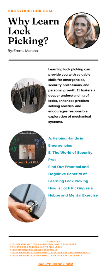 why learn lock picking-infographics by emma marshal hackyourlock.com