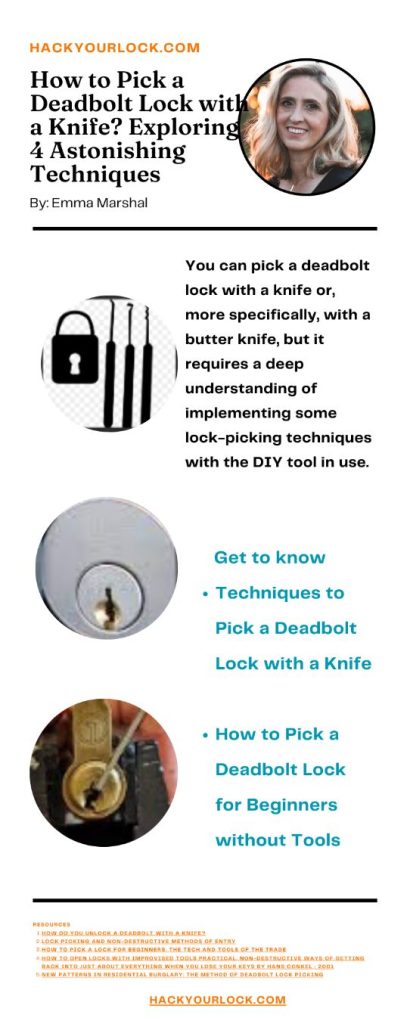 How To Pick A Deadbolt Lock With A Knife? Exploring 4 Astonishing ...