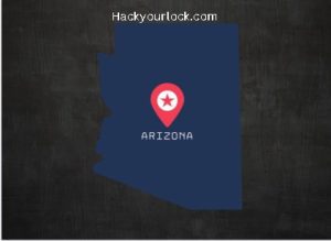 Arizona Map-hackyourlock.com