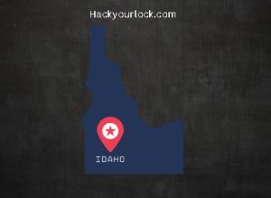Idaho Map hackyourlock.com