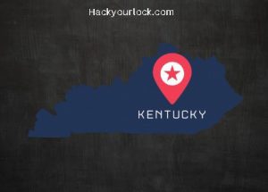 Kentucky map hackyourlock.com