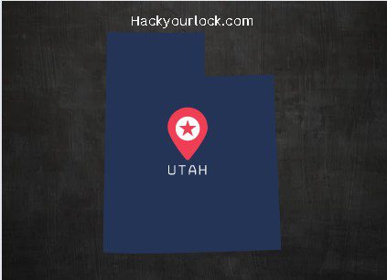 Utah map-hackyourlock.com