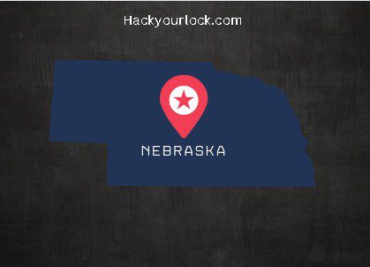 Nebraska map- hackyourlock.com