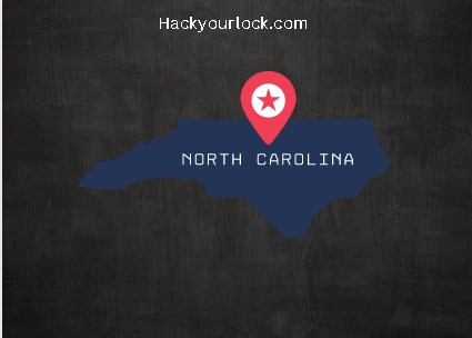 north carolina map hackyourlock.com